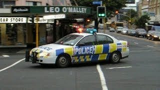 Highway Patrol Holden Responding K Rd to Pitt St 20 Jun 07 [upl. by Beasley]