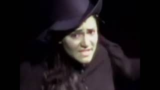 Shoshana Bean Defying Gravity debut Wicked Broadway Musical Janury 11 2005 [upl. by Attenreb]