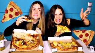 PIZZA CHALLENGE 🍕 Seniora Elis [upl. by Etnuaed]