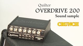 Quilter  ギターアンプ OVERDRIVE 200 CRUNCH [upl. by Zoha535]