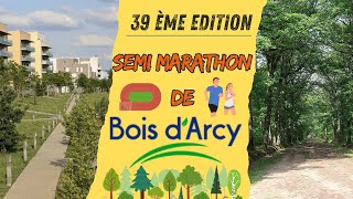 Semi Marathon de Bois dArcy 2024 [upl. by Etterb]