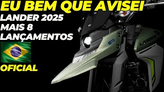 OFICIAL LANÇAMENTO LANDER 250 2025 FZ 25 2025 NMAX 160 2025 XMAX 250 2025 FACTOR 150 2025 NEOS [upl. by Hardner]