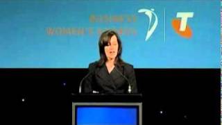 Telstra  2009 WA Business Womens Awards  marie claire Young Business Womens Award [upl. by Bernie]