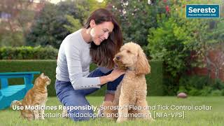 Seresto Flea amp Tick Control collar 30 Second TV advert [upl. by Ogu353]