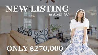 3 Bed  2 Bath  amp NO HOA in Aiken SC under 300k [upl. by Platto]