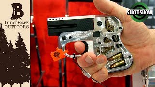 SHOT SHOW 2014 Double Tap Tactical Pocket Pistol [upl. by Eenal]