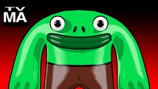 Smiling Friends Mr Frogs Inner Demons Animation [upl. by Naujahs]