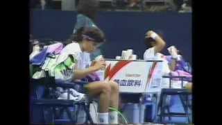 Gabriela Sabatini v Kimiko Date Tokyo 1992 pt2 [upl. by Chadwick114]