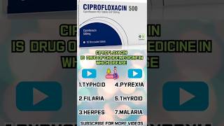 CIPROFLOXACIN  TYPHOID  CIPLOX [upl. by Rebecka]