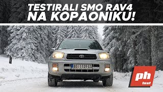 DA LI SE ZAGLAVIO U SNEGU TOYOTA RAV4 20 D4D  OFFROAD TEST [upl. by Nanda691]