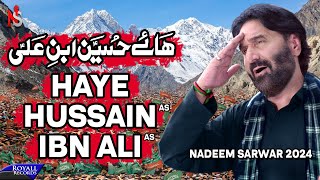 Haye Hussain Ibn Ali  Nadeem Sarwar  45th Album  2024  1446 [upl. by Morly]