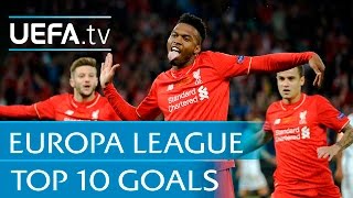 UEFA Europa League 201516  Top ten goals [upl. by Amleht]