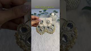 Meesho finds earrings under 180 unboxing meeshoearrings meesho jewellery youtubeshorts shorts [upl. by Teryn]