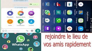 nouveau WhatSapp  partager votre localisation géographique avec vos amis [upl. by Miki]