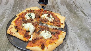 How to Make Sausage and Ricotta Pizza [upl. by Giess151]