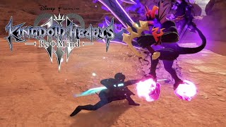 【KH3 Mod】Another Road v22 謎の男BBS vs ダークインフェルノ  Mysterious Figure vs Dark Inferno No Damage [upl. by Zelazny]