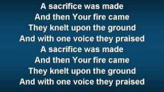 Lord Let Your Glory Fall worship video w lyrics [upl. by Landis279]