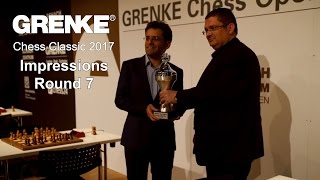 7th Round Impressions  GRENKE Chess Classic 2017  BadenBaden [upl. by Eiral735]