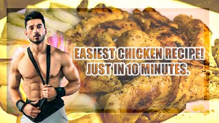 EASIEST CHICKEN BREAST RECIPE  Cooked Just in 10 Minutes 😳 Tasty  Healthy  WEIGHT LOSS [upl. by Aisyram]