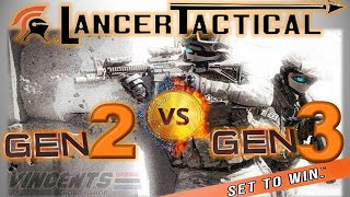 Lancer Tactical Gen 2 VS Gen 3 [upl. by Deacon]