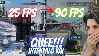 SECRETO para JUGAR A 90 FPS BATTLE ROYALE  COD Mobile  Rido [upl. by Amada805]