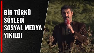 BİR TÜRKÜ SÖYLEDİ SOSYAL MEDYA YIKILDI [upl. by Alyakem]