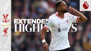 Extended Highlights Crystal Palace 01 Liverpool  Gakpo sets up a Jota winner [upl. by Oscar]