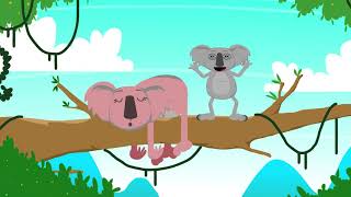 The koala song Nursery Rhyme Meaningful videos for kids aged 26 [upl. by Capwell549]