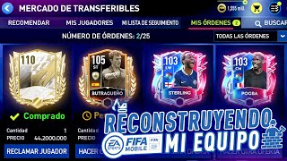 😎 ICONO PRIME 110 GRL EN FIFA 22 MOBILE  RECONSTRUYENDO MI EQUIPO  ⚽🎮 [upl. by Milewski]