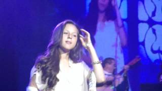 Aneliz Aguilar Hija de Pepe Aguilar canta en el Auditorio Telmex 51812 [upl. by Shaver]