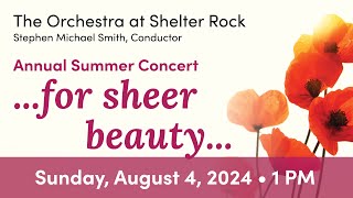 Orchestra at Shelter Rock Summer Orchestral Concert [upl. by Yecram386]