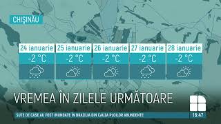 METEO În următoarele 24 de ore va ninge pe întreg teritoriul țării [upl. by Violette]