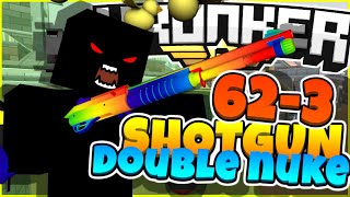 Krunker 623 Shotgun Gameplay DOUBLE NUKE [upl. by Colburn]