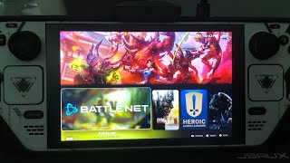 Install Battlenet on Steam Deck Steam OS to play OverWatch 2 Diablo IV  StartCraff [upl. by Oilegor]