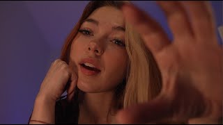 The most comforting face tapping amp scratching 🥰 ASMR  unintelligible whispers amp mumbling [upl. by Nella]