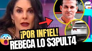 Rebeca Escríbens sepult4 EN VIVO a Christian Domínguez Por Infiel Tiró a la bord4 a su familia [upl. by Dwane]