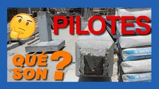 Qué son los PILOTES 🚧 7 tipos de CIMENTACIONES que no CONOCÍAS introducción [upl. by Weisberg]