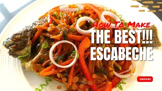 Escabecheng Isda l Fish Escabeche  Filipino Cuisine  Cooking Philippines [upl. by Ahseiyn]