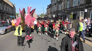 Linlithgow Marches  Evening Parade 6 [upl. by Icyaj]