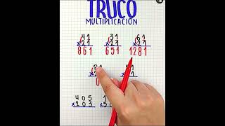 Truco para resolver multiplicaciones [upl. by Mordy]