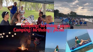 Sibbald point camping birthday celebration [upl. by Haelak]