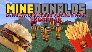 Minecraft Mods Minedonalds Forge164 [upl. by Aylmer]