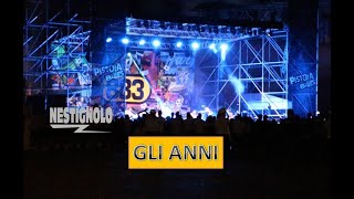 Gli anni 883 concerto Pistoia 04 Luglio 2021 Max Pezzali anni 90 Piazza del Duomo [upl. by Baiel880]