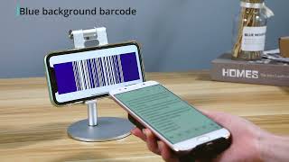 Eyoyo 2D Back Clip Bluetooth Barcode Scanner Work with Phone  with superb decoding capabilities [upl. by Eohce]