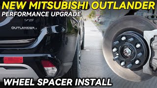 New Mitsubishi OutlanderSport Performance Upgrades The Pros Of Install BONOSS Wheel Spacers [upl. by Aytac679]