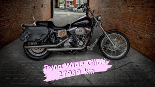 Harley Davidson Dyna Wide Glide twin cam27939 Km wie neu TÜV neu Amc Auspuff [upl. by Melissa]