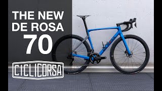 De Rosa 70 The Ultimate Carbon Fiber Racing Bike for High Performance [upl. by Nalyad334]