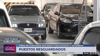 Smata firmó convenios de estabilidad laboral con Autocity y Autonem [upl. by Margetts]