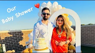 OUR BABY SHOWER VLOG  Sinthia amp Wasif ❤️ [upl. by Barby]