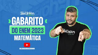 Gabarito ENEM 2023 Matemática  45 Questões Resolvidas [upl. by Daggett]